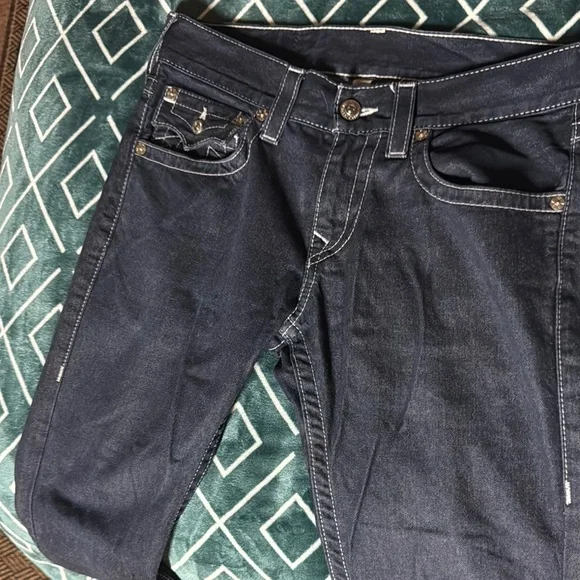 True Religion Men's Skinny Jeans - Dark Blue